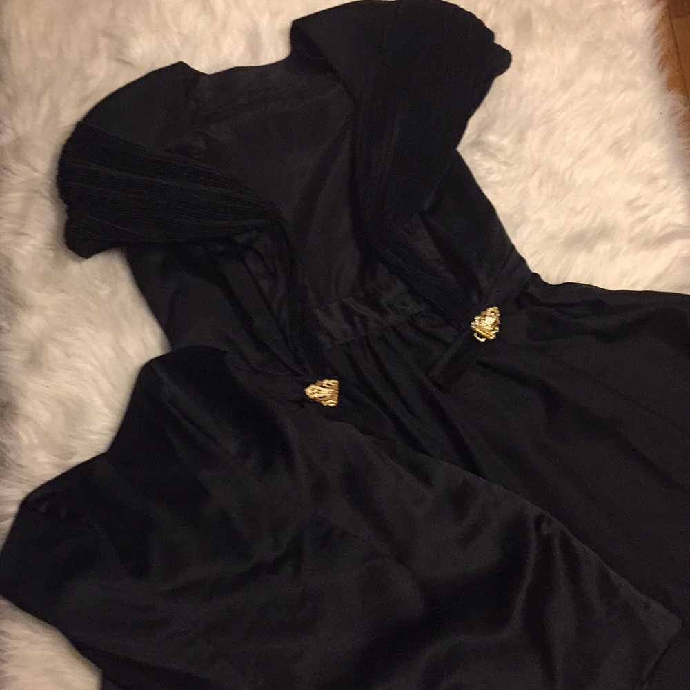 Cape and dress  goes as a set very unique!!